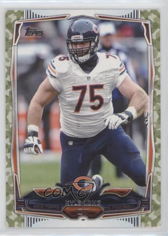 2014 Topps Military Camo 194/399 Kyle Long #95 0b5