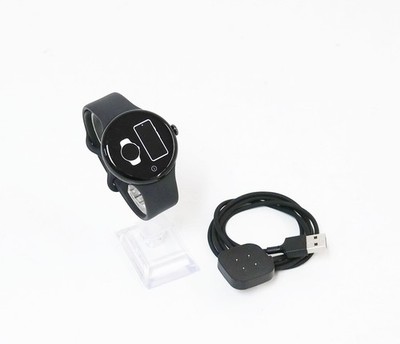 Google Pixel Watch 3 GA05785-US 45mm Smartwatch with Obsidian Band - Matte Black