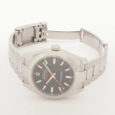 Rolex Milgauss 116400 SS SS AT black dial 1 Extra Link 5