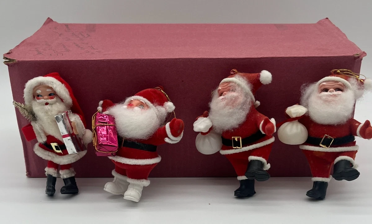 Vintage Rubber Santa for sale | eBay