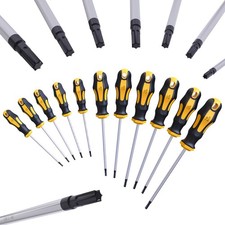 11 tlg Torx Schraubendreher Magnetisch TX T6-...