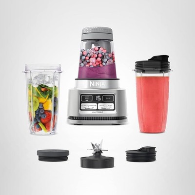 Ninja SS101 Personal Smoothie Maker, 1200 Watt Motor (Certified Refurbished)
