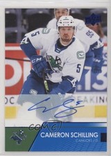 2021-22 Upper Deck AHL Auto Cameron Schilling #88 Auto 5yy