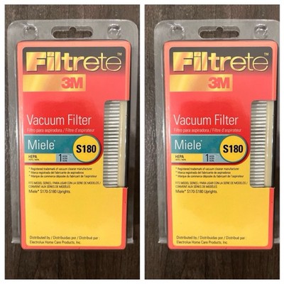 3M Filtrete Miele S180 HEPA Vacuum Filter  2 Pack