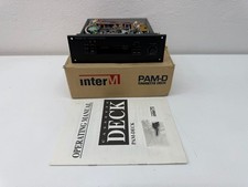 Inter-M PAM-D Cassette Deck Module Auto Reverse per Serie PAM con Scatola Manual
