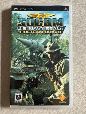 SOCOM: U.S. Navy SEALs - Fireteam Bravo - Sony PSP Spiel in OVP mit Anleitung