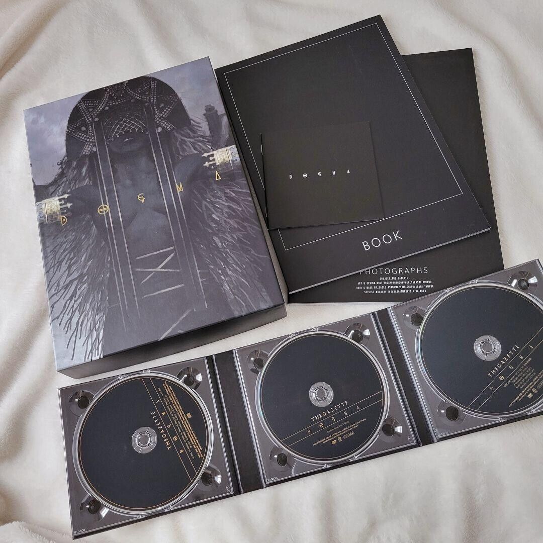 The Gazette Dogma First Limited Edition CD DVD Photo Book The Gazette Dogma First Limited Edition CD DVD Photo Book