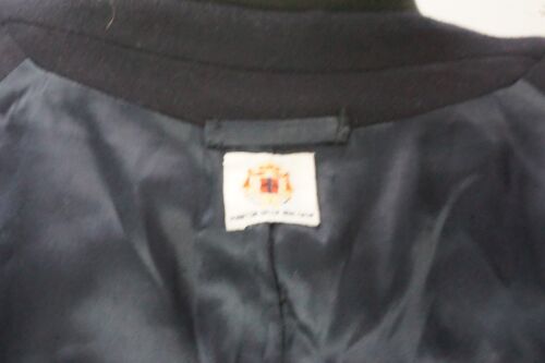 Borrelli Napoli Navy Blue 100% Cashmere Overcoat Jacket Sz 48 EU 38 US - Picture 5 of 8