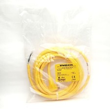 Turck WKM36-5M U0882-05 Mini Fast Cordset, 7/8" Female 3-Pin, 600V 10A