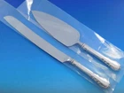 Modern Victorian by Lunt Sterling Silver Wedding Cake Set Server 2pc Custom HHWS
