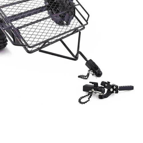 Gancho de acoplamiento de metal para SCX10 90046 Traxxas TRX4 1/10 RC Crawler Y5L6 - Imagen 4 de 7