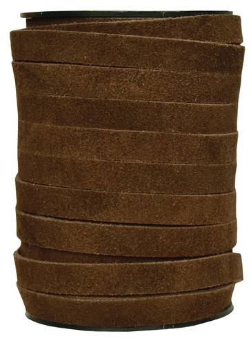 Xsotica - 10,0 mm Flach Wildleder Leder Kordel - 1 Yard - Bild 4 von 6