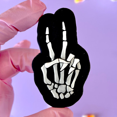 Halloween Skelett Hand Prägestempel Plätzchen Cupcake Deko Backzubehör