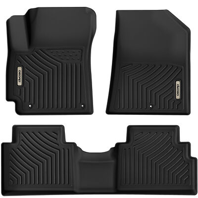 OEDRO Floor Liner Floor Mats for 2020-2024 Kia Soul 1st &2nd Row TPE All-Weather