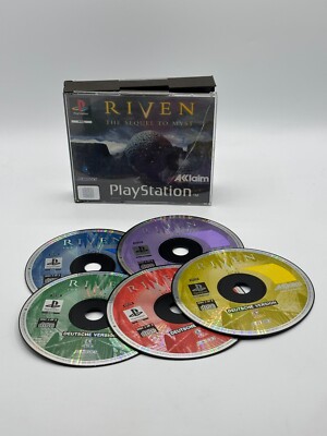 PS1 Sony PlayStation 1    Riven - The Sequel To Myst - oA/ PAL