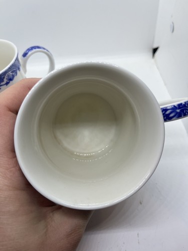 Paar Spode blau italienisch 12 Unzen Kaffee-/Teebecher EUC - Bild 10 von 15