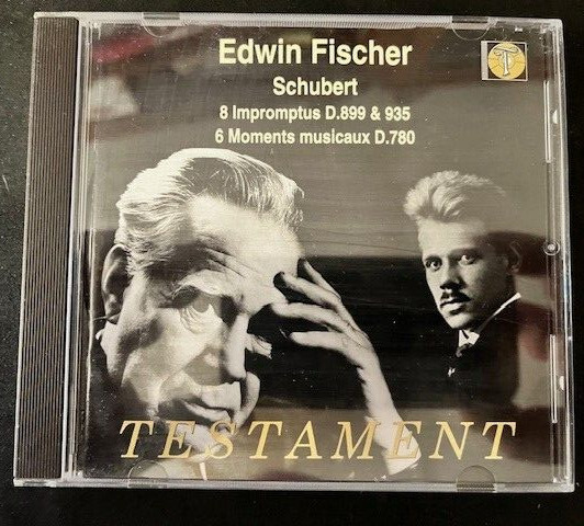 Schubert: Edwin Fischer-Impromptus D899, 935, Moments Musicaux D780 Testament CD