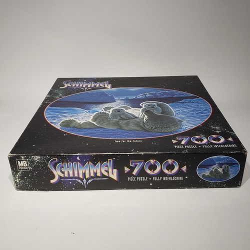 Vintage 2000 Schimmel Two For The Future Jigsaw Puzzle 700 Pc 04684-23 Sealed - Picture 2 of 10