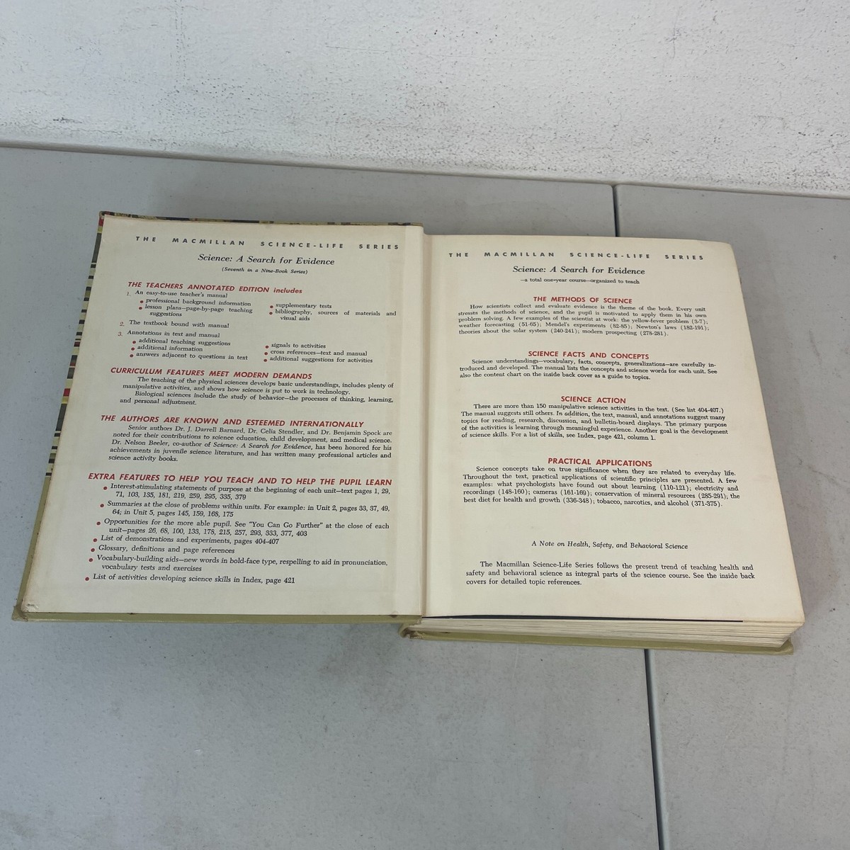 Vintage Textbook 