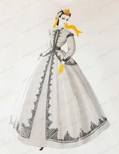 8x10 Print  Vivien Leigh Walter Plunkett Sketch Gone with the Wind 1939 #AFFF