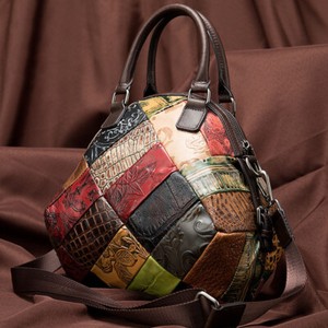 multi color handbag