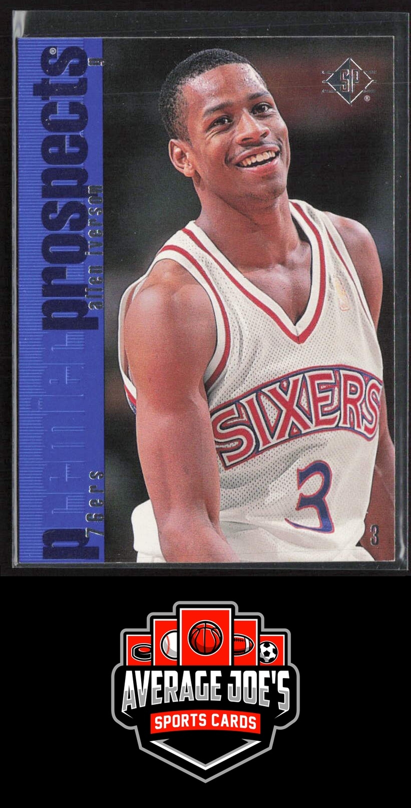 1996-97 SP #141 Allen Iverson Rookie RC