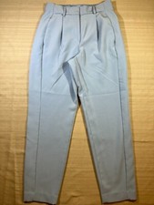 Express Women  s Vintage Blue Ankle High Rise Pants size 4R 583