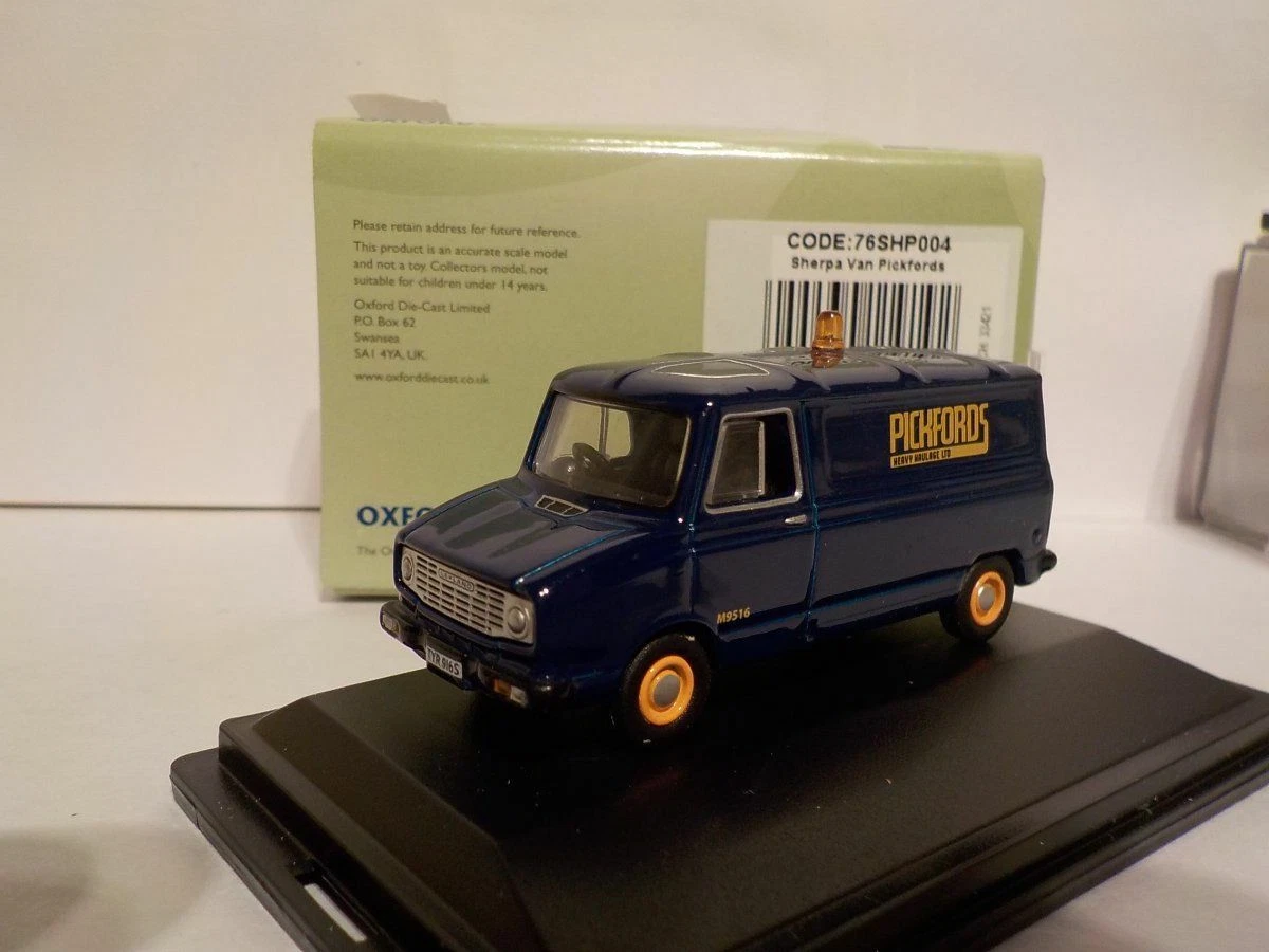 VANS Sherpa Van Pickfords Oxford pressofuso 1 76 nuovo Dublo scala ferroviaria