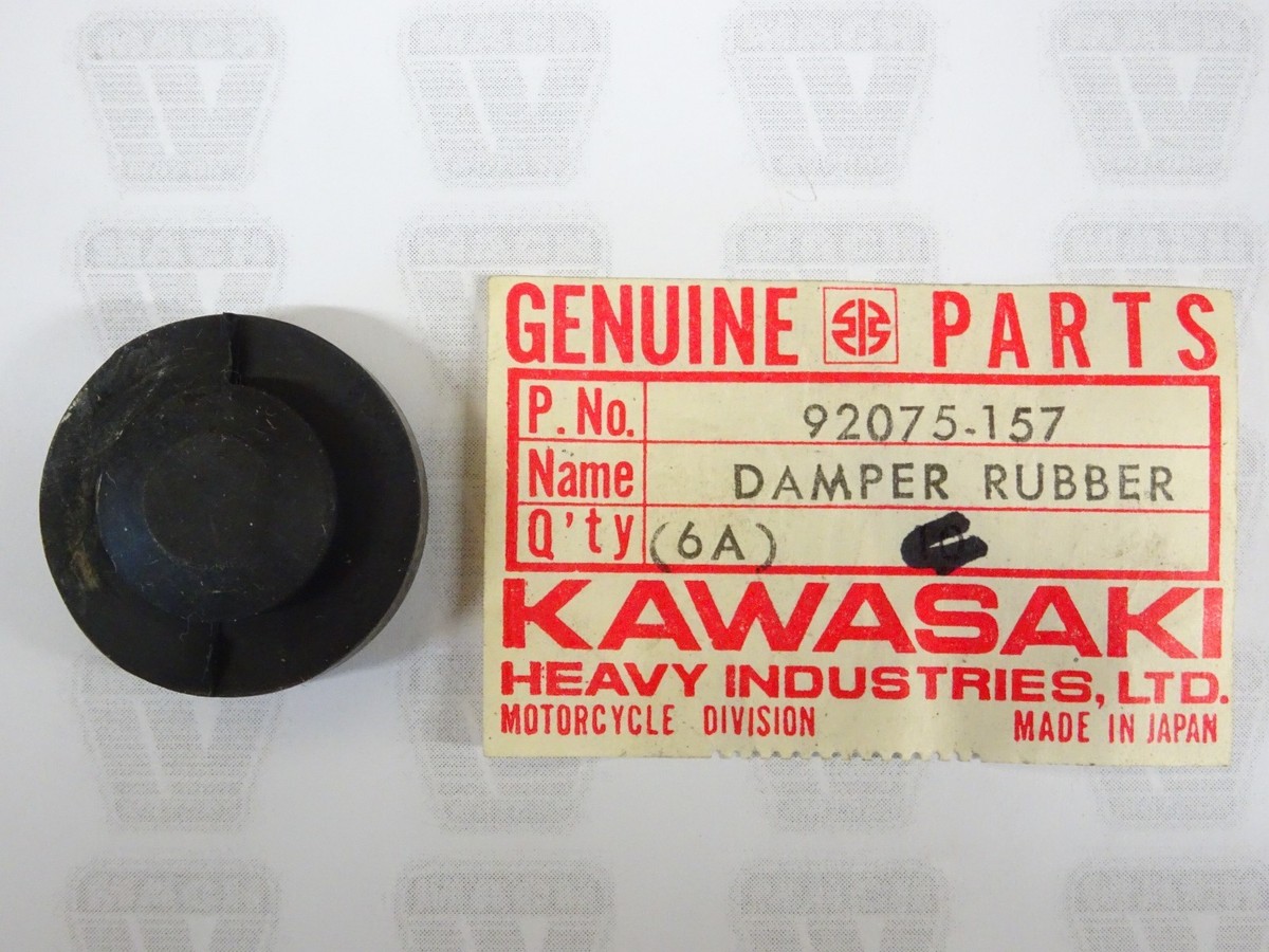 Kぱやん Kawasaki NOS NEW 92075-157 Side Stand Rubber Damper Z1 KSV KVF ZX