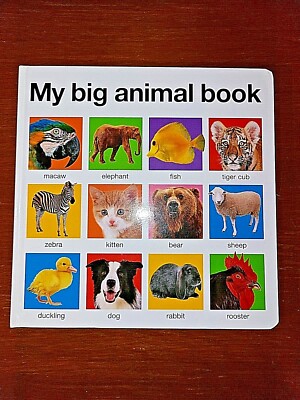 My Big Animal Book (My Big Board Books) by Roger Priddy Board Book