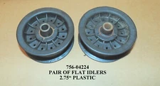 Cub Cadet LTX1045 LTX1050 SLTX1054 Flat Idler Pulley 756-04224 PAIR