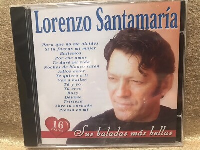 RARE CD Lorenzo Santamaria Sus Baladas Mas Bellas Para Que No Me Olvides LImited