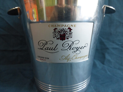 Seau à Champagne Paul Royer - Aÿ Champagne - Argenté - État D'occasion