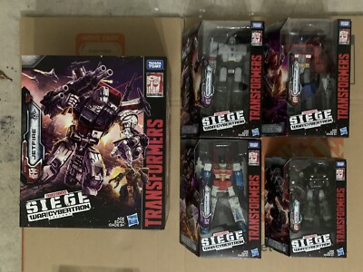 Transformers WFC: Siege - Lot of 5 Figures - New and Sealed!!