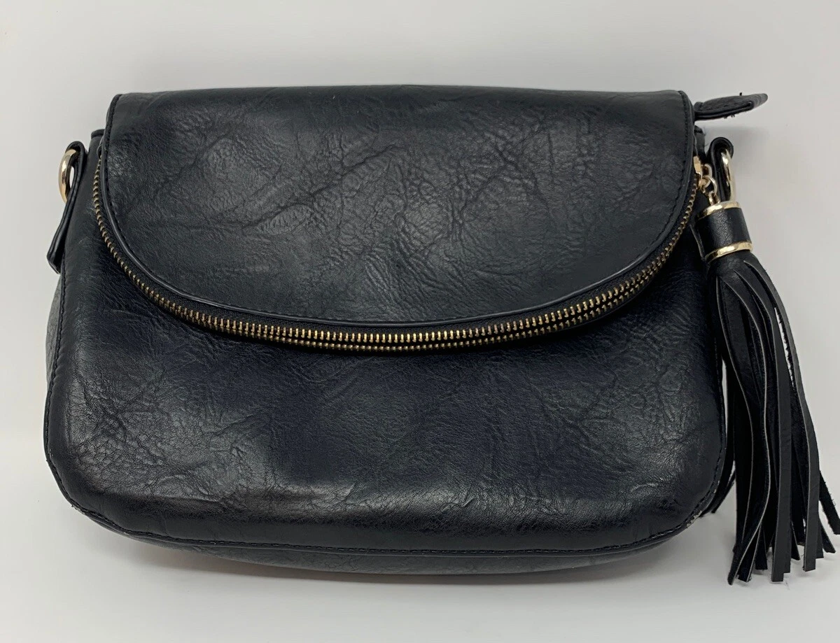 Madison west black purse sales