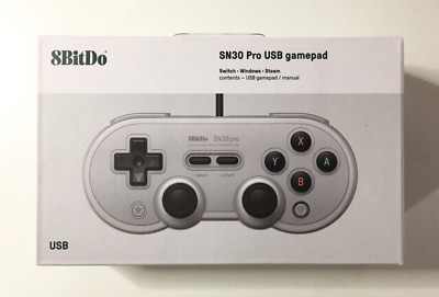 8BitDo SN30 Pro USB Wired Gamepad Controller Nintendo Switch Windows - Steam New
