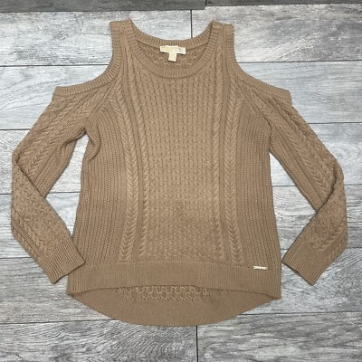 MICHAEL KORS Cold Shoulder Sweater size M