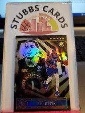 2020-21 Panini Illusions Obi Toppin RC #176 Rookie Base Card New York Knicks