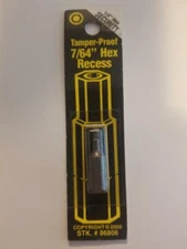 Best Way Tools 7/64 in , 9/64 Hex Screwdriver Bit  1/4 in. Dia. x 1 in.