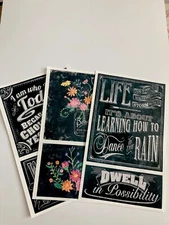 Mrs. Grossman Chalk Talk LIFE Quotes Stickers