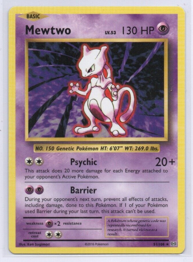 Mewtwo Pokémon NM - Vinted