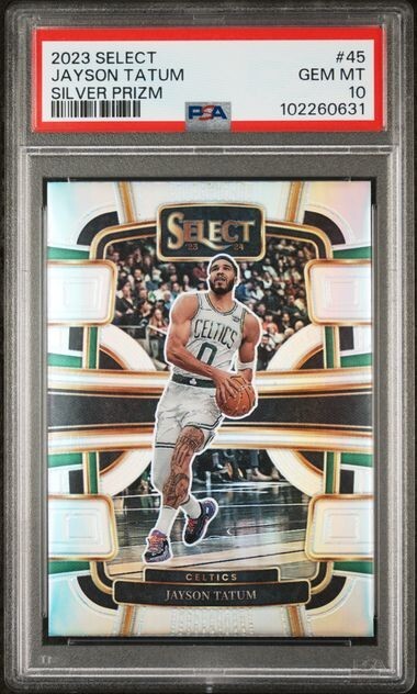 2023-24 Panini Select - Concourse Jayson Tatum #45 Silver