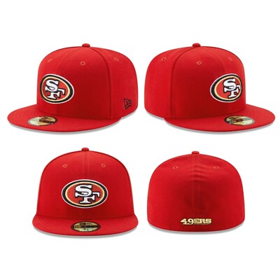 San Francisco 49ers SF NFL Authentic New Era 59FIFTY Fitted Cap
