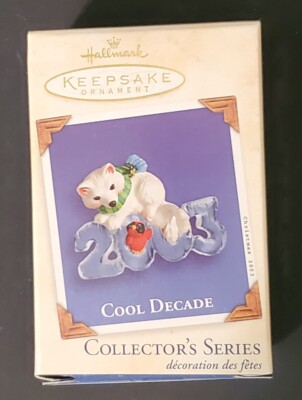 Hallmark Keepsake 2003 Cool Decade 4th in Series Dated NIB
