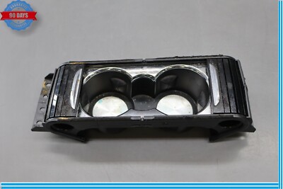 10-19 Jaguar X351 XJ XJR Front Center Console Cup Holder Storage Compartment Oem