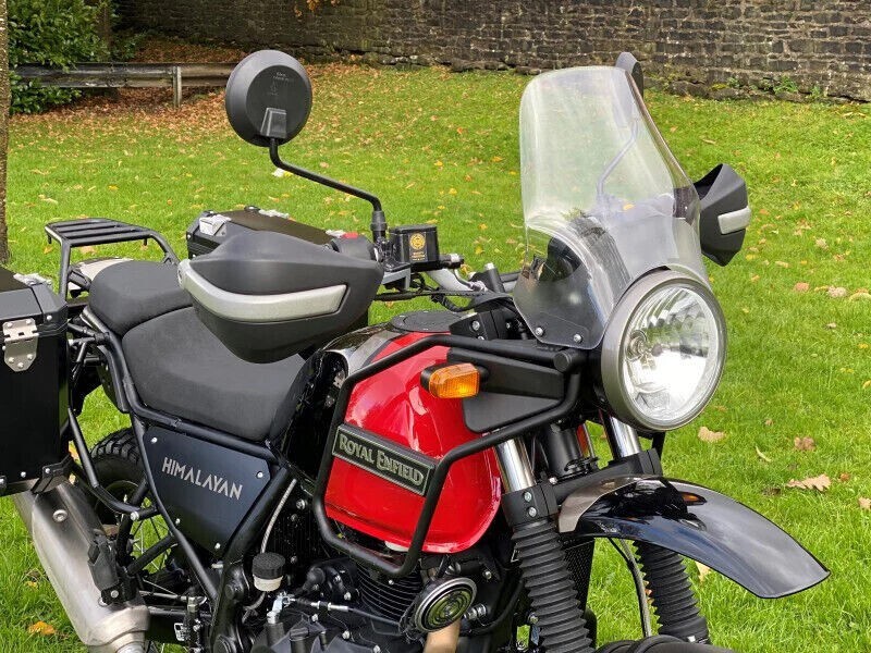 For Royal Enfield Himalayan Genuine Hand Guard Handguards Kit Black eBay