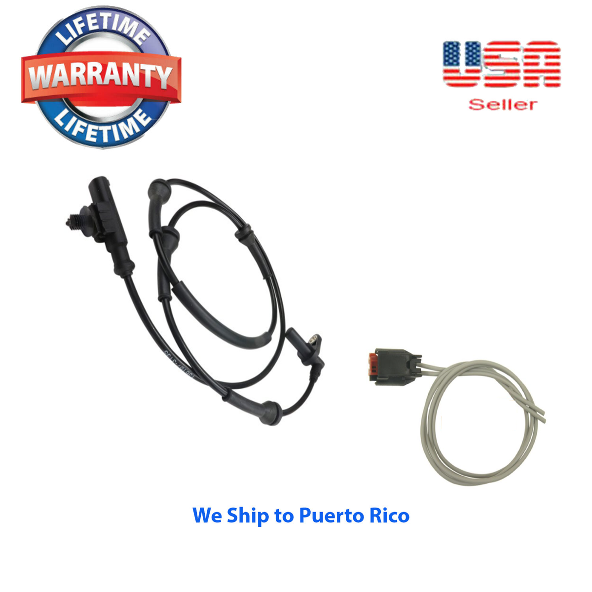 For Land Rover Rear ABS Wheel Speed Sensor LR3 LR4 Left Right 2Pcs For Land Rover Rear ABS Wheel Speed Sensor LR3 LR4 Left Right 2Pcs