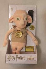 Harry Potter Dobby Plush Talking Elf Doll With Sock Noble Collection NIB DW821