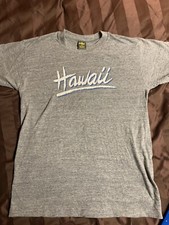 Vintage 70 s Hawaii Souvenir Tee L Gray Single Stitch Rare Soft Shirt Surf Rock
