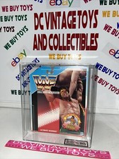 WWF Hasbro 1989 Series 1 Ultimate Warrior Wrestling Figure WWE PROOF CARD UKG 85